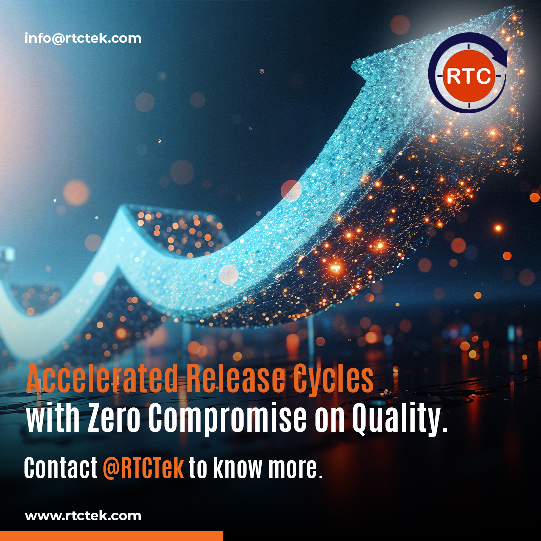 RtcTek's tweet image. #rtctek #roundtheclocktechnologies #testautomation #automationtesting #softwarequality #shiftleft #cicd #qualityengineering #softwaretesting #testingservices