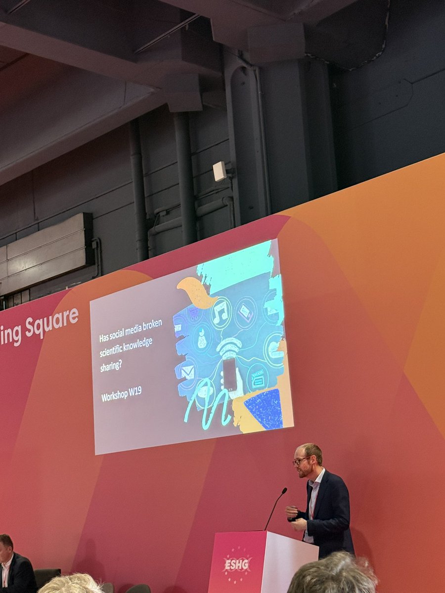Mohamed Wafik (@mo__wafik) on Twitter photo #ESHG2025 Sequencing square
<a href="/JamesFasham/">James Fasham</a> <a href="/aleenamolbio/">Dr Aleena M Stolworthy</a> (virtually) running a workshop on the use of Social Media in Science; asking the question:
"Has social media broken scientific knowledge sharing?"
#Socialmedia #Science #Genomics #ESHG2025 Sequencing square
<a href="/JamesFasham/">James Fasham</a> <a href="/aleenamolbio/">Dr Aleena M Stolworthy</a> (virtually) running a workshop on the use of Social Media in Science; asking the question:
"Has social media broken scientific knowledge sharing?"
#Socialmedia #Science #Genomics