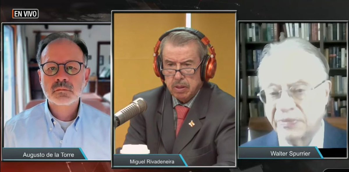Dialogamos con los Dres. Walter Spurrier <a href="/analisissemanal/">ANÁLISIS SEMANAL</a> y #AugustoDeLaTorre
Tema: Delineamientos económicos del nuevo períodos de Gobierno.
Por <a href="/ExaFmEcuador/">EXA FM ECUADOR</a> Quito 92.5 FM Riobamba 89.7 FM Democracia 9 20AM
Mire Por
youtube.com/watch?v=_1nzSC…