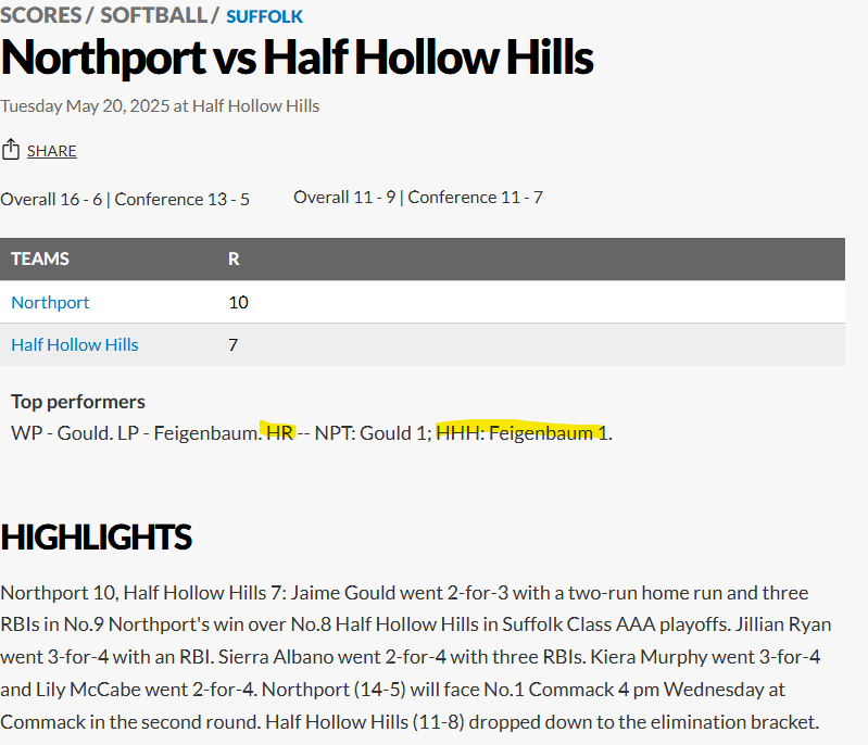 TNLI18UGold's tweet photo. Nitro in the News - HS Shout Out

Lucy Feigenbaum (TNLI 16U - 2027/Uncommitted - P/UTL) - with a Grand Slam HR in the 3rd inning to give them the lead before taking the loss. In the 1st inning, Lucy was robbed of a HR by the centerfielder who leaped over the fence to steal the HR https://t.co/81mUtVM8tP