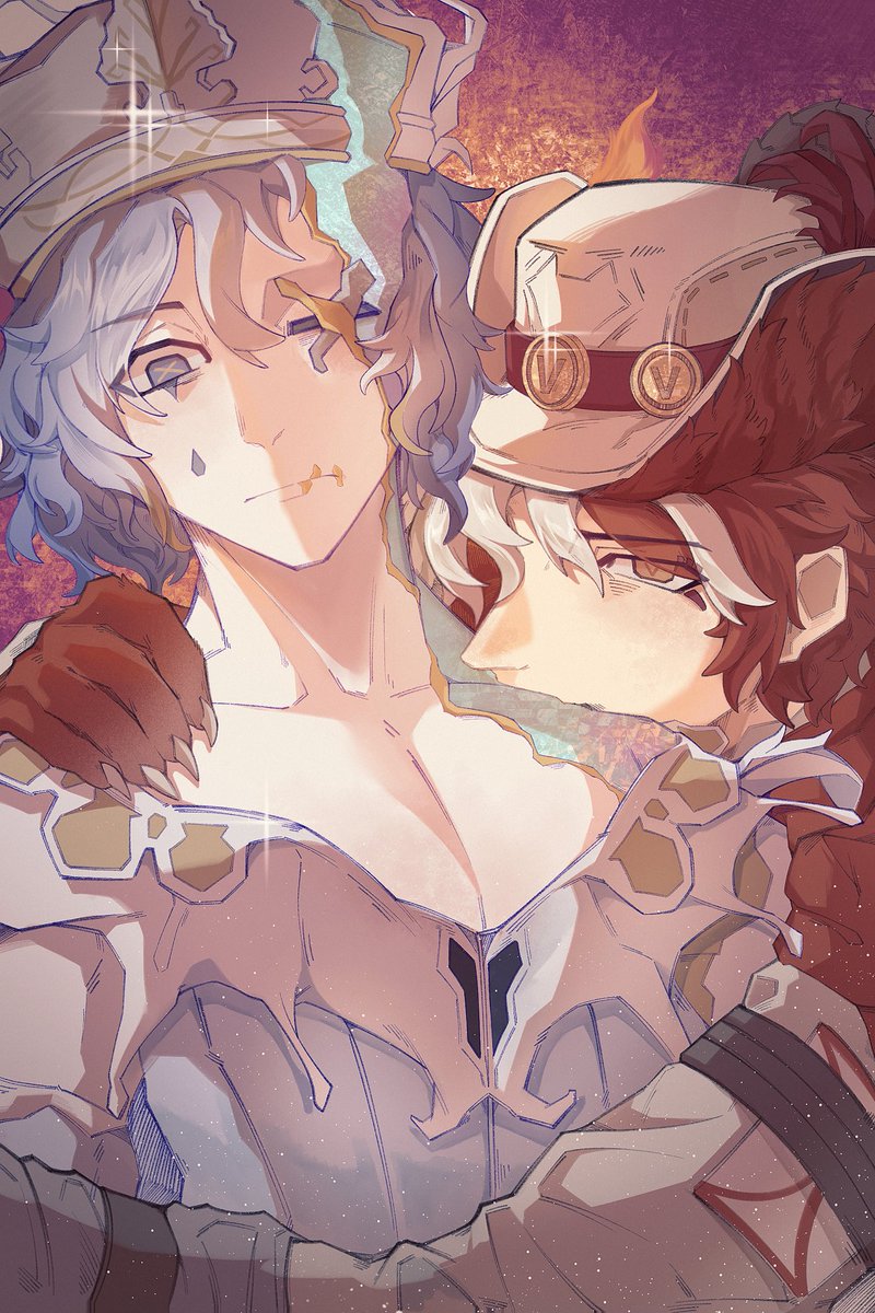 RaggedClouds's tweet image. #フロマティ #florimatt #火偶 #第五人格