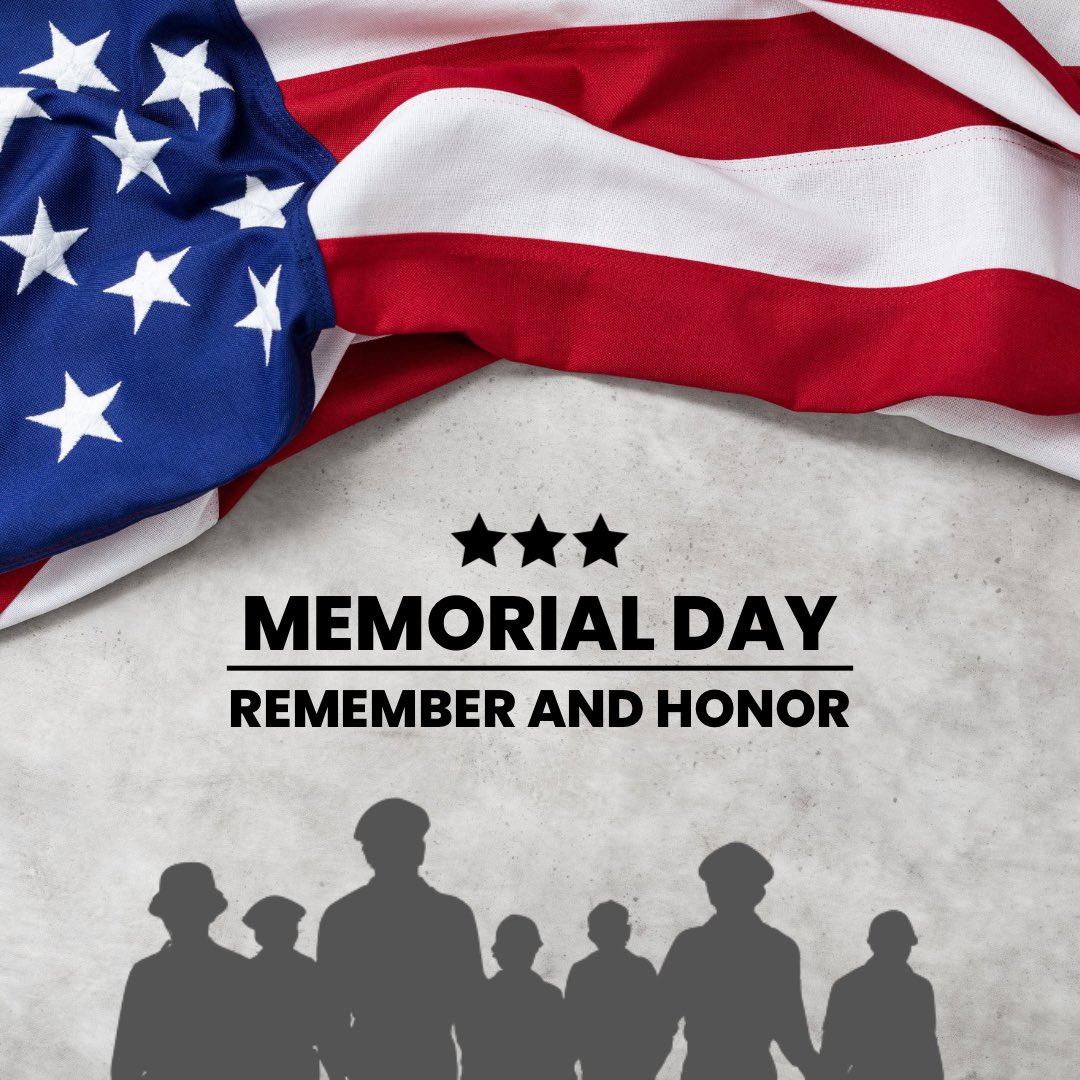 Today, we honor and remember the brave men and women who made the ultimate sacrifice for our freedom. At SCHS, we are deeply grateful for their courage, dedication, and service. This Memorial Day, we pause to reflect and give thanks. #MemorialDay #HonorAndRemember #SCHSRemembers