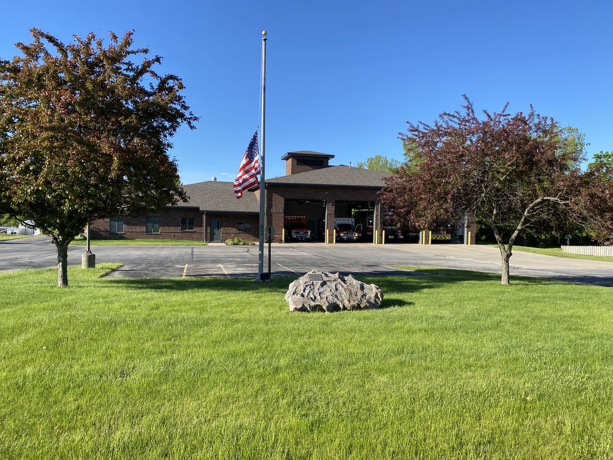 With the deepest sense of gratitude for all who paid the ultimate sacrifice so that we may enjoy freedom on today. Flag shall flown at to half staff from sunrise until noon.