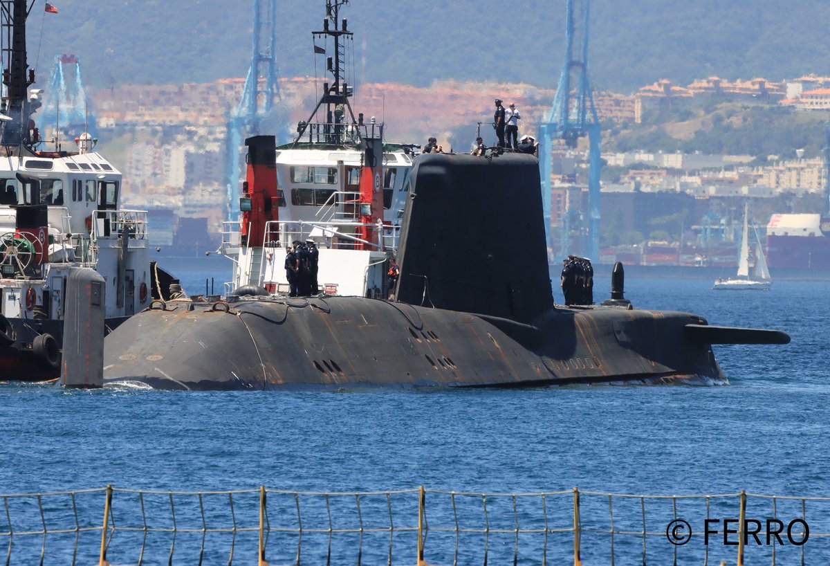 Daniel Ferro (@gibdan1) on Twitter photo HMS ASTUTE S119 departing from Gibraltar this afternoon #shipsinpics #ships #shipping #shipspotting #naval <a href="/air_intel/">Air & Sea Intel</a> <a href="/WarshipCam/">WarshipCam</a> <a href="/NavyLookout/">Navy Lookout</a> #RoyalNavy <a href="/UKForcesTracker/">UK Forces Tracker</a> 
<a href="/seawaves_mag/">SeaWaves Magazine</a> #navy <a href="/CovertShores/">H I Sutton</a> HMS ASTUTE S119 departing from Gibraltar this afternoon #shipsinpics #ships #shipping #shipspotting #naval <a href="/air_intel/">Air & Sea Intel</a> <a href="/WarshipCam/">WarshipCam</a> <a href="/NavyLookout/">Navy Lookout</a> #RoyalNavy <a href="/UKForcesTracker/">UK Forces Tracker</a> 
<a href="/seawaves_mag/">SeaWaves Magazine</a> #navy <a href="/CovertShores/">H I Sutton</a>