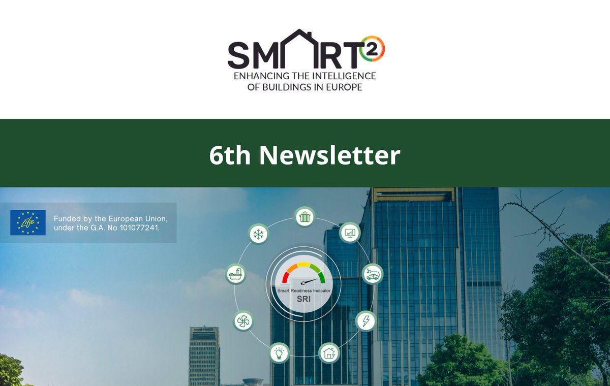 The 6th Smart² #Newsletter is out! 🚀

Discover our upcoming #workshop at #CLIMA2025 on the Smart Readiness Indicator (SRI) – tools, case studies, and EU policy insights!

📅 6 June 2025
🔗smartsquare-project.eu/smart%C2%B2-ne…

#SmartBuildings #EPBD #SmartSquare