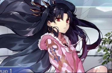 The small goddess would glare at the reader as if she wanted to ask them something. 

#Faterp / #Mvrp