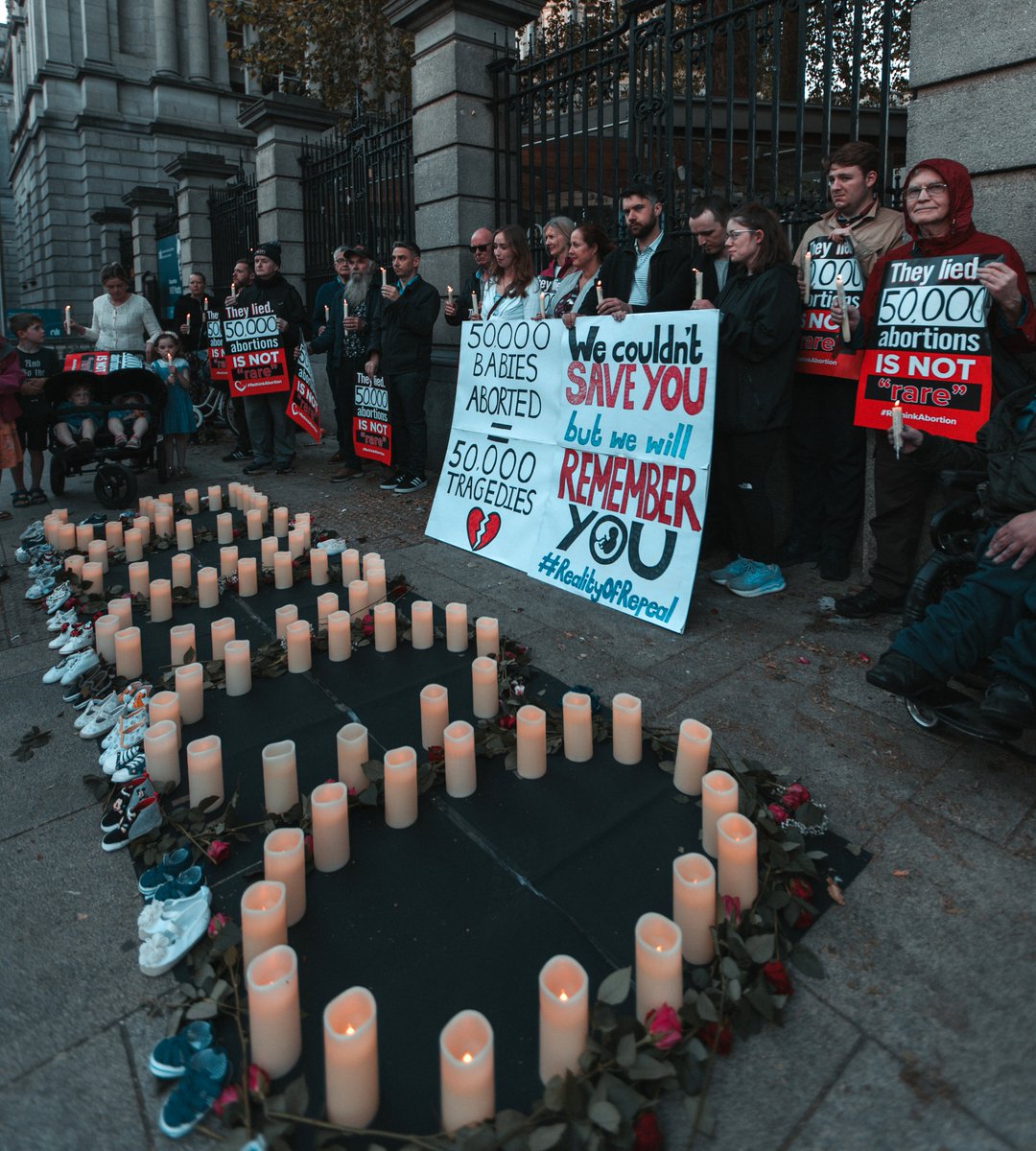 50,000 abortions in just over 6 years is anything but rare. It is a heartbreaking, devastating total: a reflection of an abortion rate that has spiralled to more than 10,000 lives ended each year.

It's more than the population of Drogheda, all wiped out before they had a chance