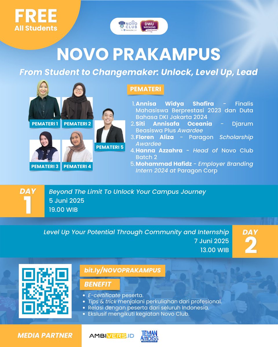 DWU Weekend | BIMBINGAN GRATIS UM & SNBT 2026 tweet media