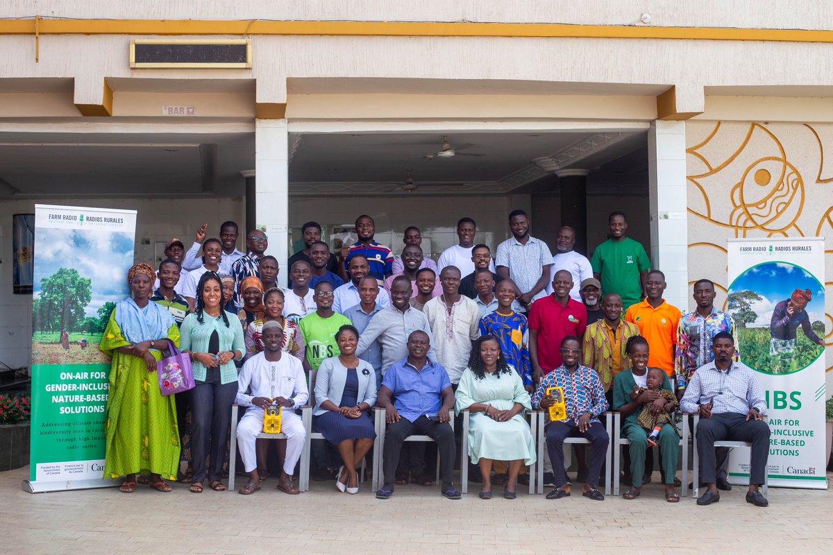 farmradiogh's tweet photo. Stay tuned for more updates!

#NbS #ClimateSolutions #RadioForDevelopment #GenderInclusion #Biodiversity https://t.co/U6c2DBXoK1