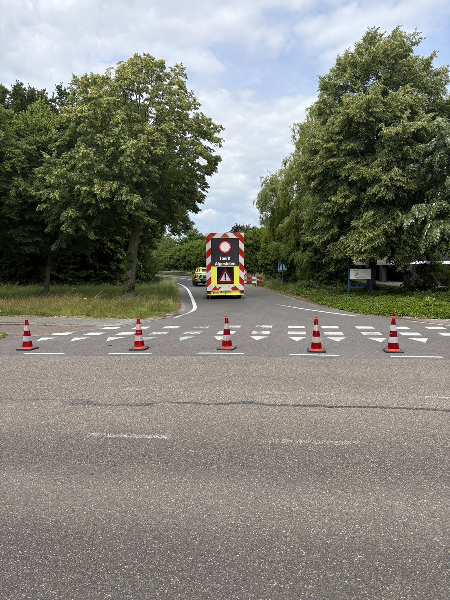 Dieselspoor en wegafsluiting op A2