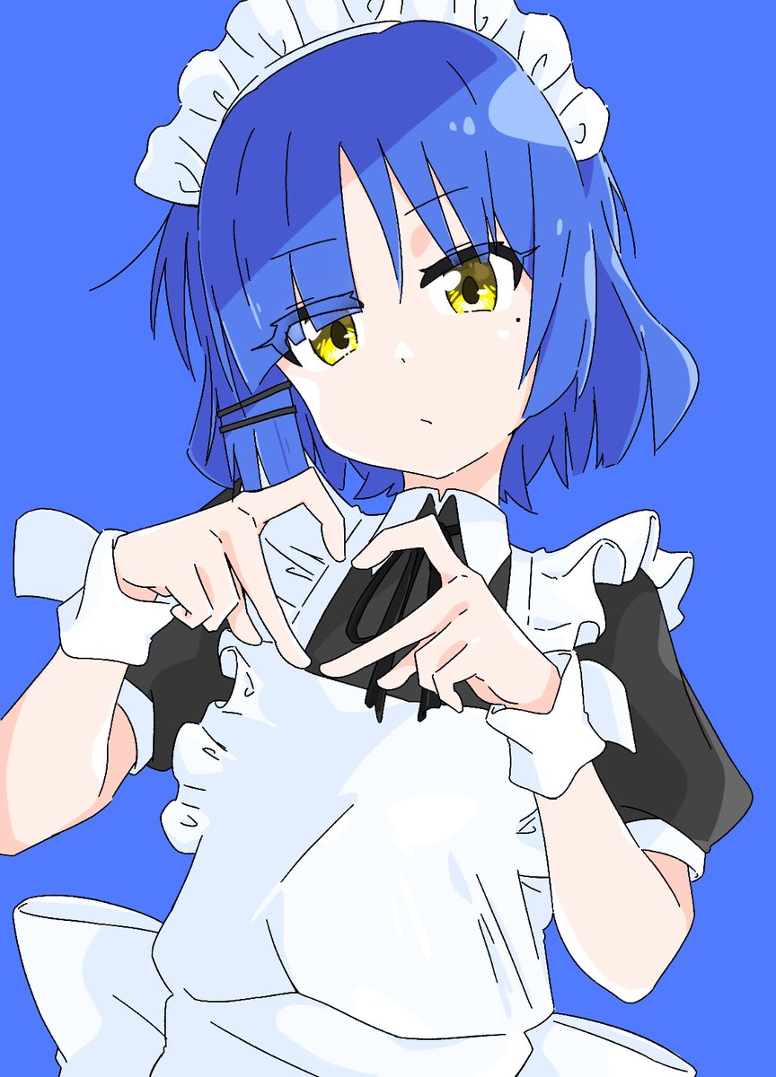 R150tt0's tweet image. #ぼっち・ざ・ろっく #山田リョウ 
メイド山田はお金あげたら笑ってくれそう