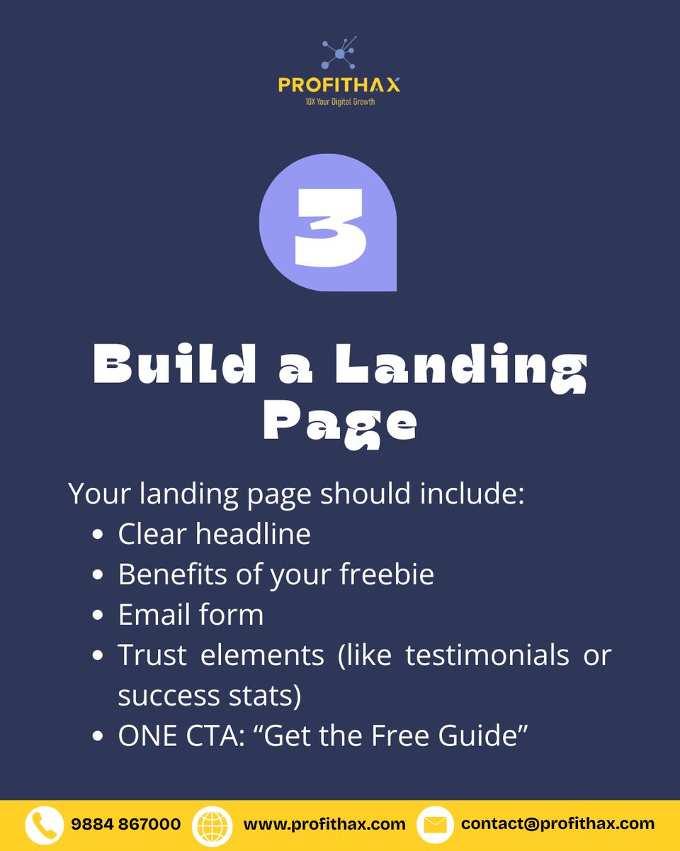 ProfitHax_10X's tweet image. New to digital marketing and not sure how to start generating leads?

DM us “FUNNEL KIT” for more information.

Follow [@ProfitHax_10X ] for more no-fluff digital strategies that actually work.

#LeadGenFunnel
#FunnelTips
#EmailMarketing101
#LeadGenerationStrategy