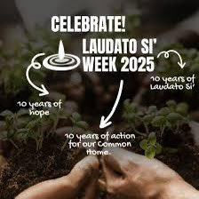 Laudato  Si' Week encourages individuals and communities to take action on Pope Francis' encyclical, "Laudato Si’" .  <a href="/stninianshigh/">Saint Ninian's</a> this week we will reflect on the impact of our actions on the planet and explore ways to live more sustainably.