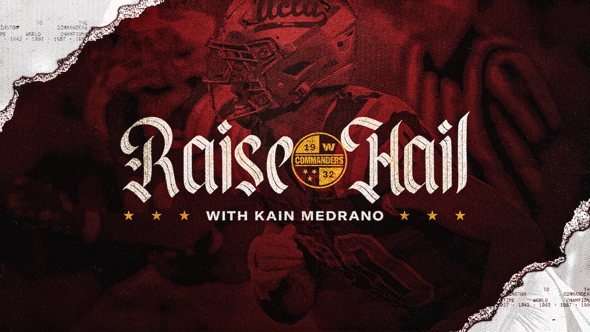 Just because it’s the holiday, doesn’t mean we aren’t working! 🫡🔥🔥

New episode of Raising Hail with the Rookies drops today at 9am! Enjoy your day off, throw something on the grill and get acquainted with our new LB, Kain Medrano  #RaiseHail