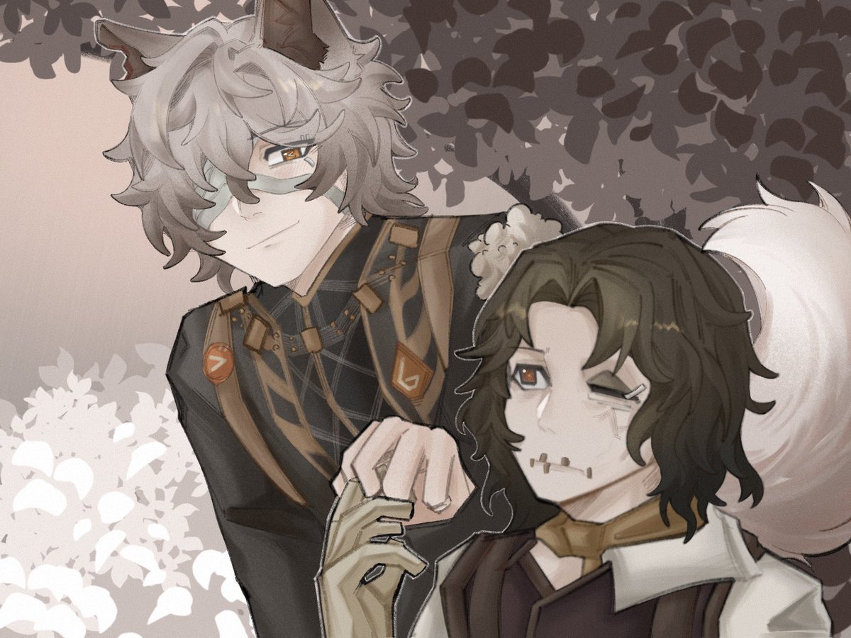 RaggedClouds's tweet image. #フロマティ #florimatt #火偶 #第五人格