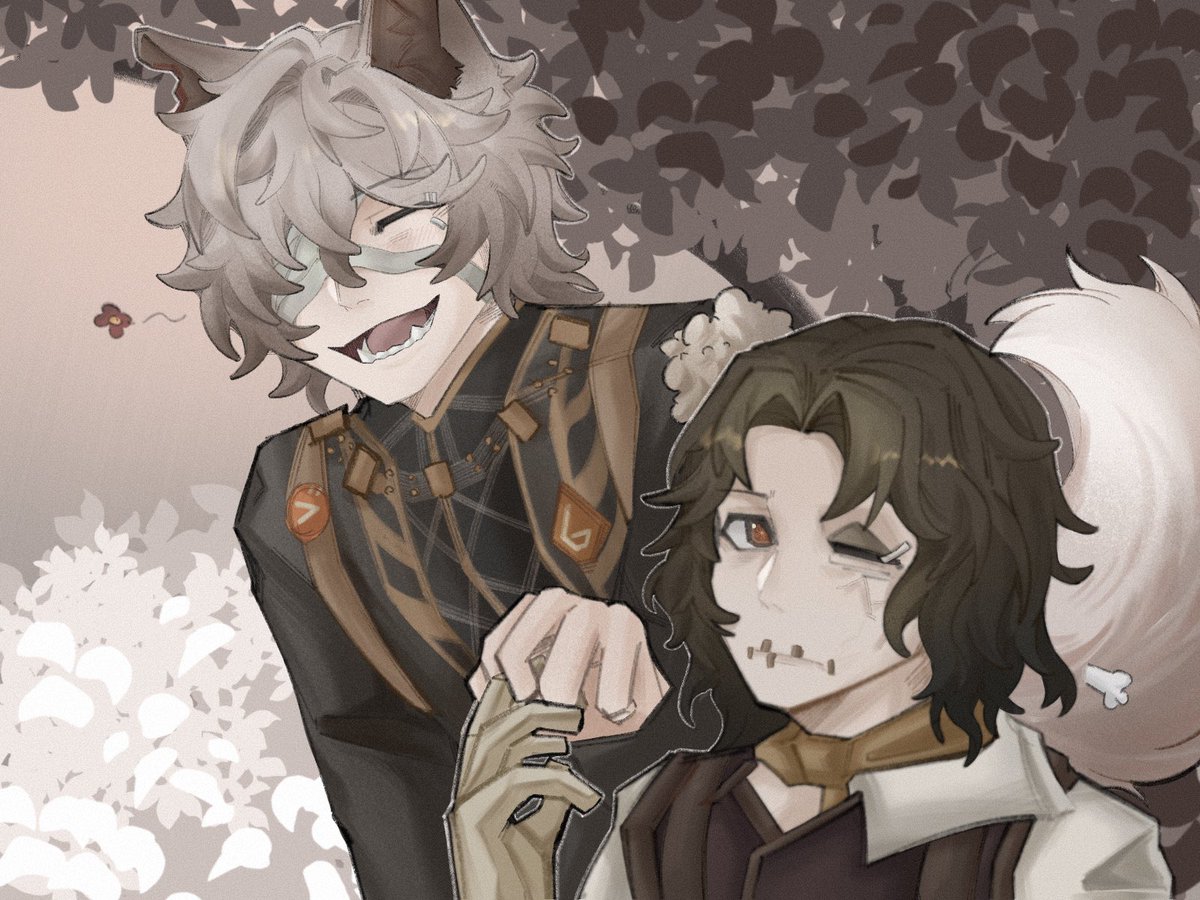 RaggedClouds's tweet image. #フロマティ #florimatt #火偶 #第五人格