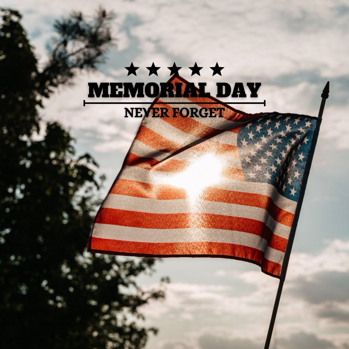 Today, we honor the brave men and women who gave their lives for our freedom. 🇺🇸