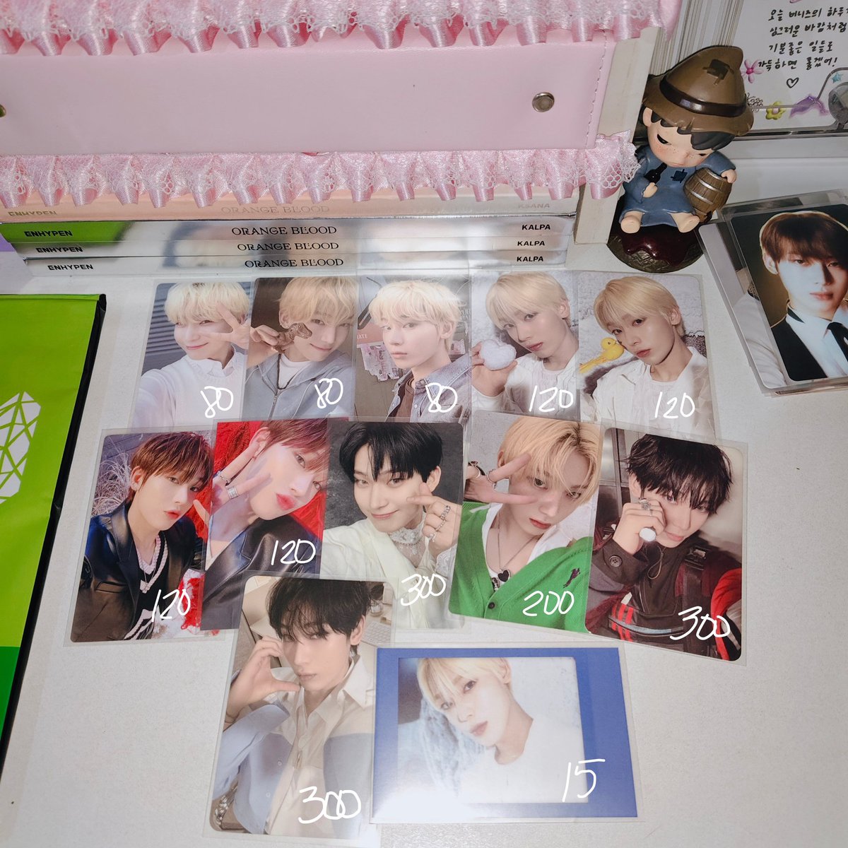 borahae07's tweet photo. wts lfb

SUNOO POCAS
🏷️ see pic 

PAYO || JNT https://t.co/lPWz77qyJU
