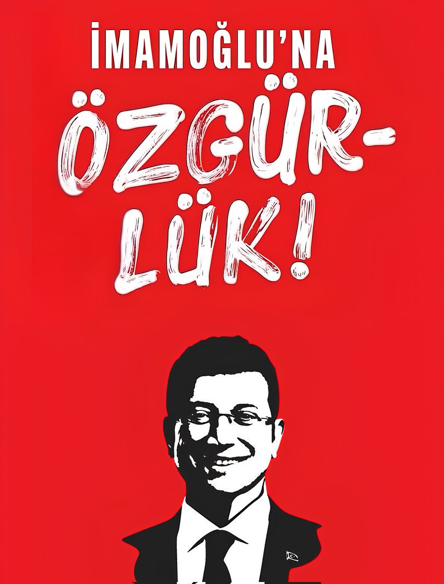 #İmamoğlunaÖzgürlük #Milletİradesi 
Cumhurbaşkanı Adayımızı yanımızda 
Sandığı önümüzde istiyoruz..