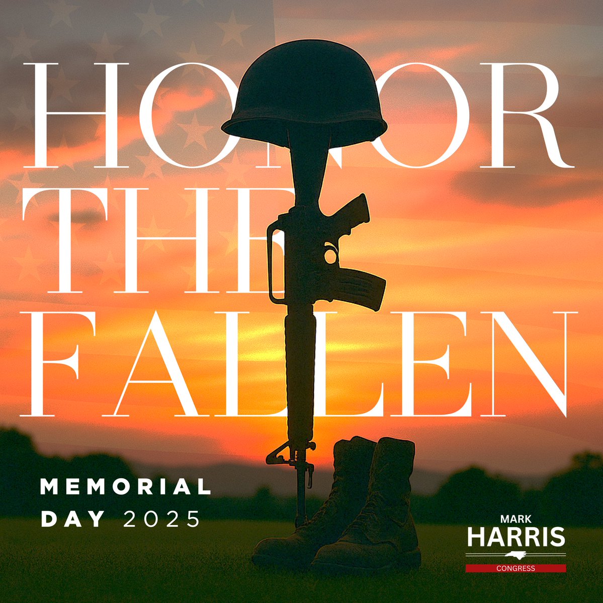 MarkHarrisNC8's tweet image. This Memorial Day, we pause to honor the brave men and women who gave everything in service to our nation. Their sacrifice is the reason we live in freedom, and we must never forget the price they paid. May God bless their memory, their families, and the country they died to…