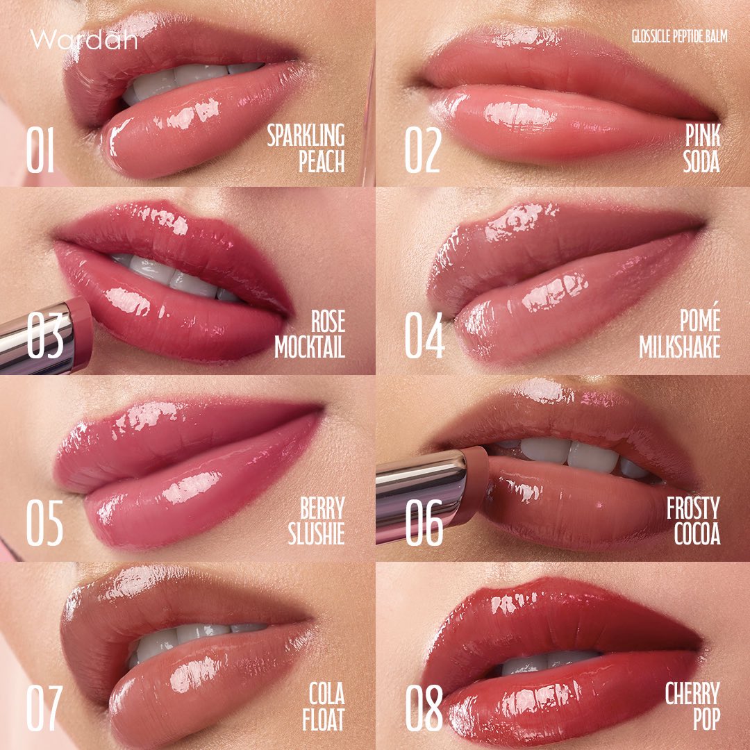 GUUUUS ADA YANG BARU DARI WARDAH!!!!

Wardah Glossicle, ada 8 shades!!

Swatches nya dulu yaa review coming soon setelah aku test produknya💘💘💘