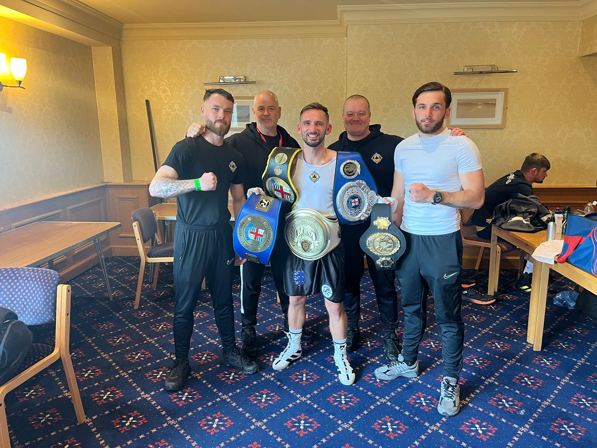 FrankHanratty's tweet photo. 2 x ABA Champion!

Proud to do it again in a Lynn vest as I couldn't have done this without them. 
Special mention to everyone at Churchill's Boxing Gym and Broad St Boxing Club for all the extra help 🥊♣️

@Lynnterryse5 @JamesMo89039014 @Sammboxing https://t.co/14EQPTBHSc