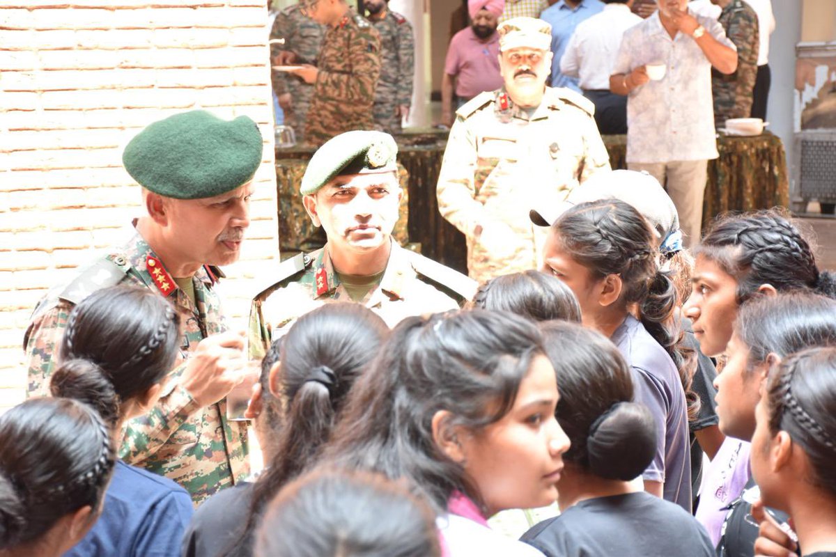 Armed Forces: Torchbearers of Nation Building
Lt Gen Ajay Chandpuria, AVSM, VSM, GOC #VajraCorps, addressed a distinguished gathering of scholars, students, NCC cadets, and civil society leaders at Guru Granth Sahib Hall, Guru Nanak Dev University (GNDU), Amritsar on 26 May 25,