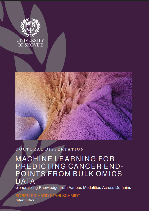 The loss landscape project (losslandscape.com) featured on the cover of doctoral thesis "Machine Learning for Predicting Cancer Endpoints from Bulk Omics Data" by Sören Stahlschmidt: diva-portal.org/smash/record.j…