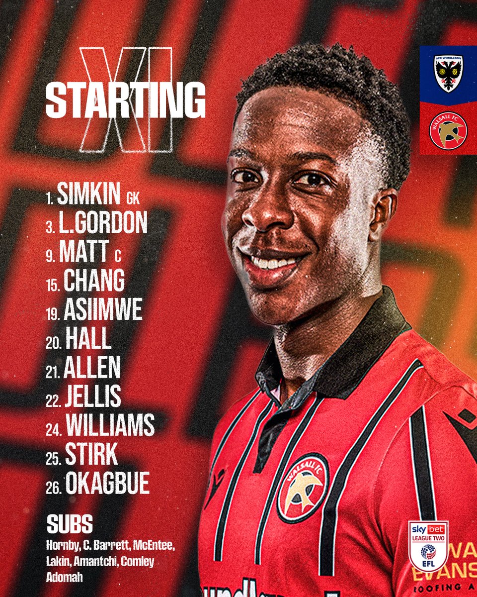 WFCOfficial's tweet image. 🔴⚫️ For the final time this season, 𝐘𝐨𝐮𝐫 𝐒𝐚𝐝𝐝𝐥𝐞𝐫𝐬 𝐗𝐈 🥁