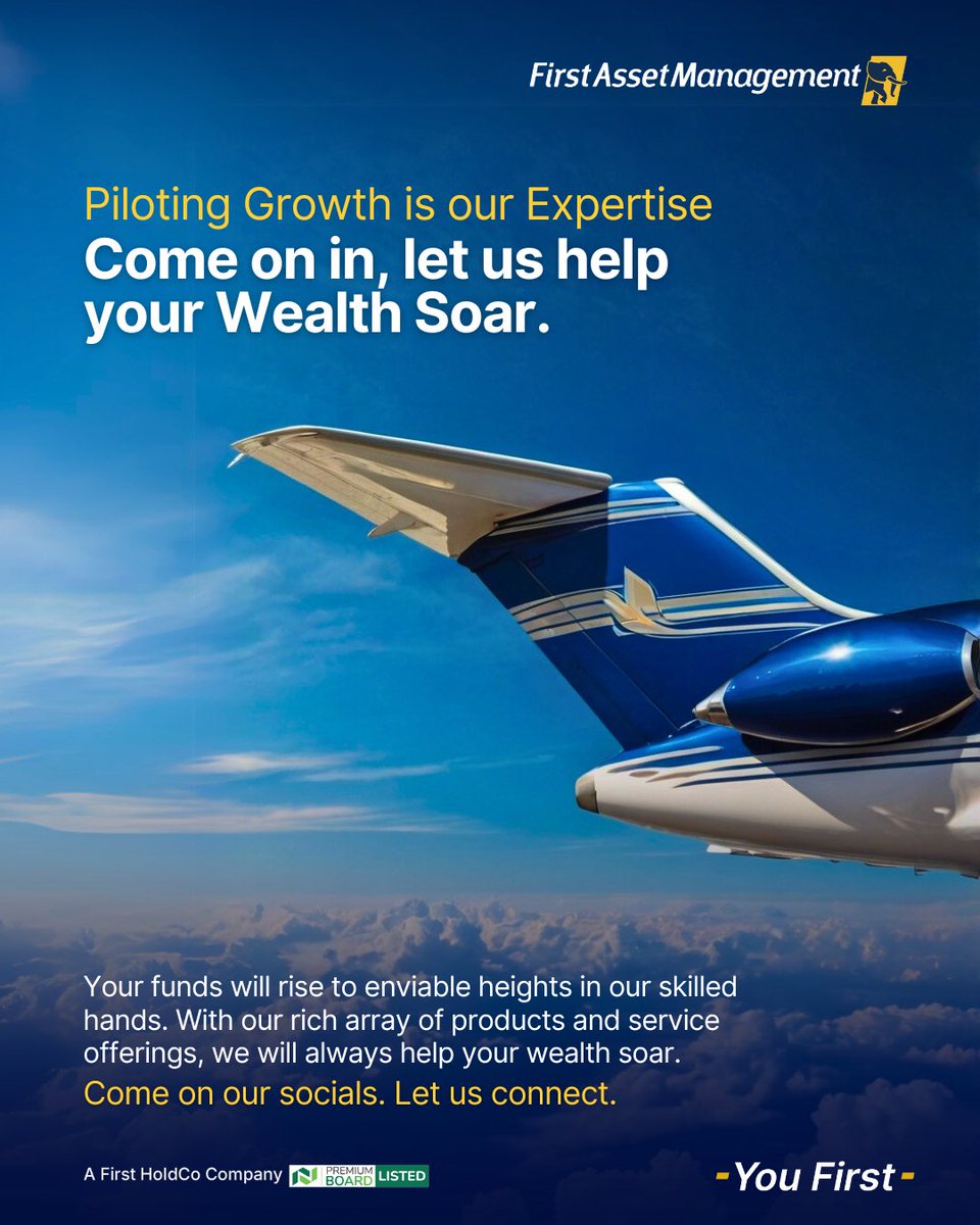 firstassetmgmt's tweet photo. Come enjoy first-class investment opportunities . 
Follow and engage with us here; let’s help your wealth soar.
Click the link in the bio to  get onboard all our pages

#youfirst #firstassetmanagement #investment #investmentopportunities #finance #savingsandinvestments https://t.co/uHgDHrgjuE