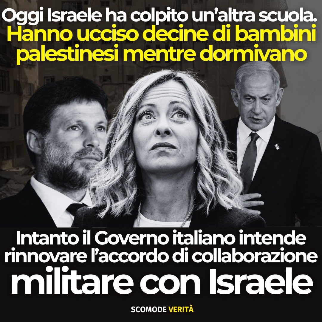 ale_dibattista's tweet photo. I terroristi israeliani hanno perfino dichiarato di aver “adottato molte misure per mitigare i danni ai civili”. Il risultato? Trenta bambini massacrati nel sonno. Leggete qui 👉 https://t.co/UlCaYl23Jo e iscrivetevi al mio canale Substack https://t.co/ffnaYcGPFN