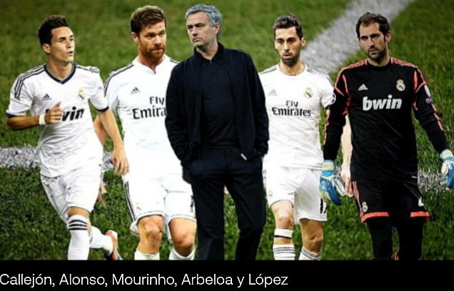semiazza1's tweet photo. José María Callejón Bueno, Xabi Alonso Olano, Álvaro Arbeloa Coca y Diego López Rodríguez
Sólo faltó Don José Mário dos Santos Mourinho Félix para cerrar el círculo, pero tenemos a sus cohortes praetoriae de vuelta en Madrid.
Son momentos de guerra, contra los de siempre
💪🏻⚪️🟣💪🏻 https://t.co/03i4xxWOUH