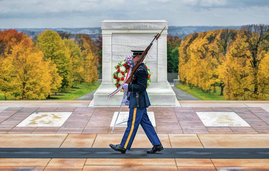 The Tomb of the Unknown Soldier at Arlington National Cemetery.

“Here rests in honored glory an American soldier known but to God”

Today we honor and remember those who gave the ultimate sacrifice in service to our country.  We will never forget.  #memorialday