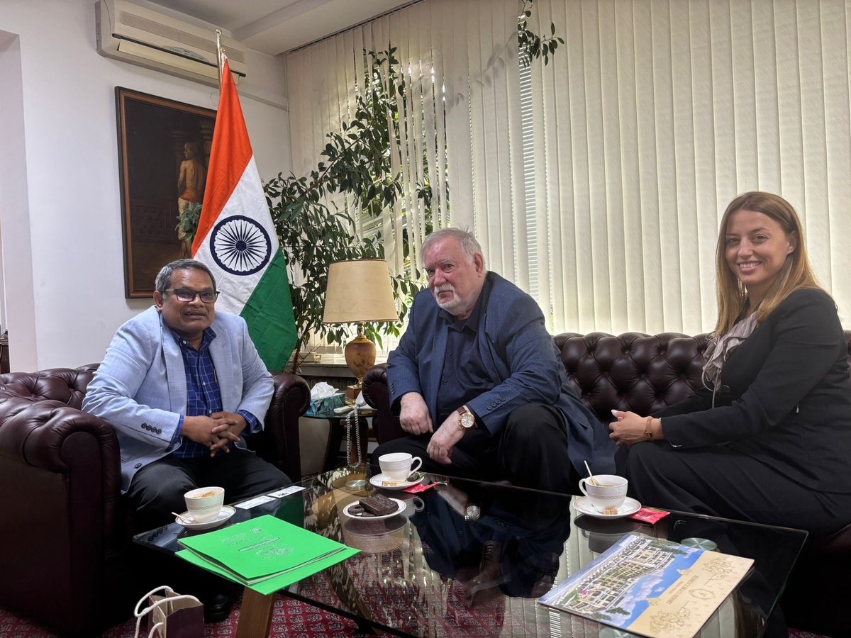 Arun Sahu (@ambarunsahu) on Twitter photo Glad to meet Mr Vaselin Koshev, President of the Euro-Asian Association for Business & Ms Aleksandra Nikolova of Bulgarian Italian Business Association and discuss future cooperation <a href="/IndiaInBulgaria/">India in Bulgaria</a> Glad to meet Mr Vaselin Koshev, President of the Euro-Asian Association for Business & Ms Aleksandra Nikolova of Bulgarian Italian Business Association and discuss future cooperation <a href="/IndiaInBulgaria/">India in Bulgaria</a>