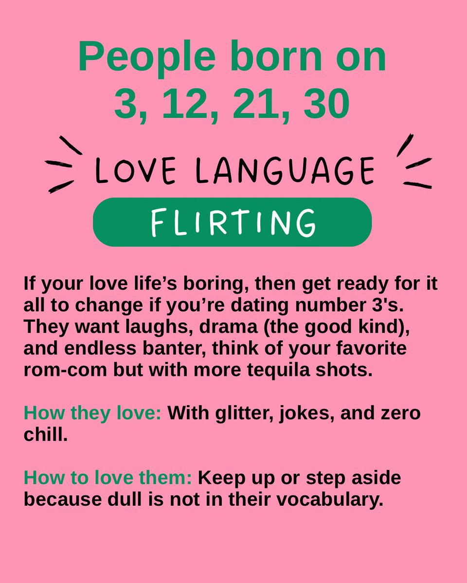aleenawho's tweet photo. Love languages based on your birthdate! https://t.co/teJGzS8u7j