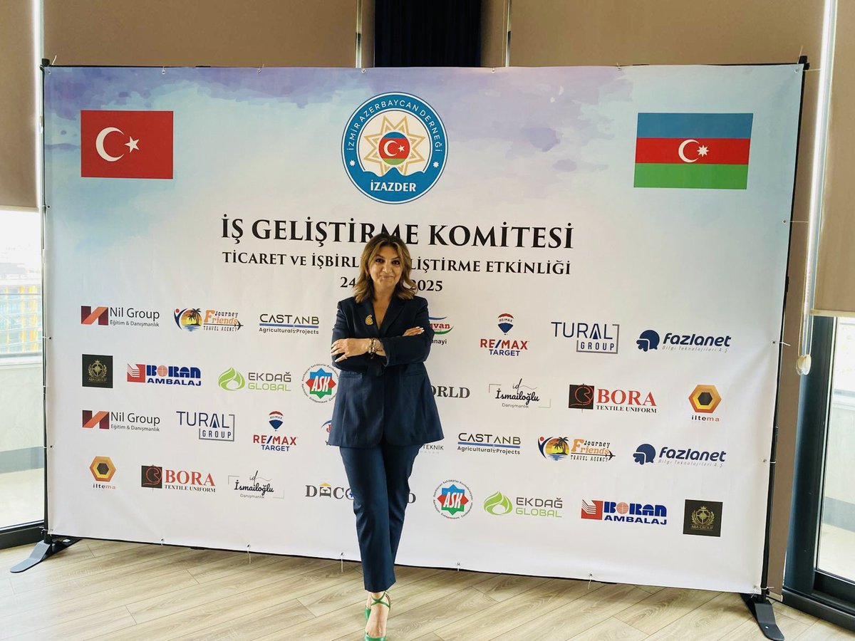 terlan_akcay's tweet photo. 📸 24 Mayıs 2025 | İZAZDER İş Geliştirme Komitesi Toplantısı Gerçekleşti!
🇹🇷🤝🇦🇿 İzmir ve Azerbaycan arasındaki kardeşlik ruhunu, güçlü iş birlikleriyle pekiştirdik.
Ticaret, girişimcilik ve dayanışma dolu bu özel etkinlikte iş dünyasının değerli temsilcileriyle bir araya geldik https://t.co/TWHMLzfhvj