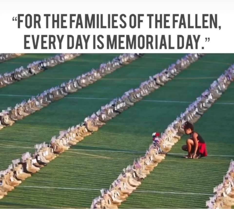 This #MemorialDay, remember that our freedom was purchased in blood:

Revolutionary War: 25,000
War of 1812: 15,000
Mexican-American War: 13,283
Civil War: 655,000
World War I: 116,516
World War II: 405,399
Korean War: 36,516
Vietnam War: 58,209
Afghanistan: 2,216
Iraq: 4,497