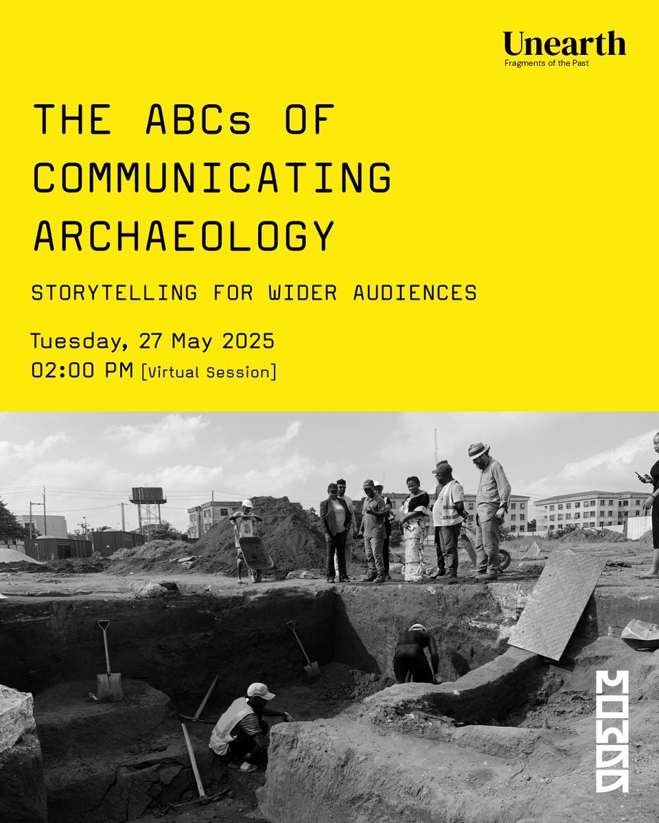 This week’s Lunch &amp; Learn session explores these questions with Tobechukwu Onwukeme and Eyal Weizman (Forensic Architecture), as they delve into the power of storytelling through exhibitions, film, and digital media.
These talks are free and open to all: bit.ly/Unearth_LiveSe…