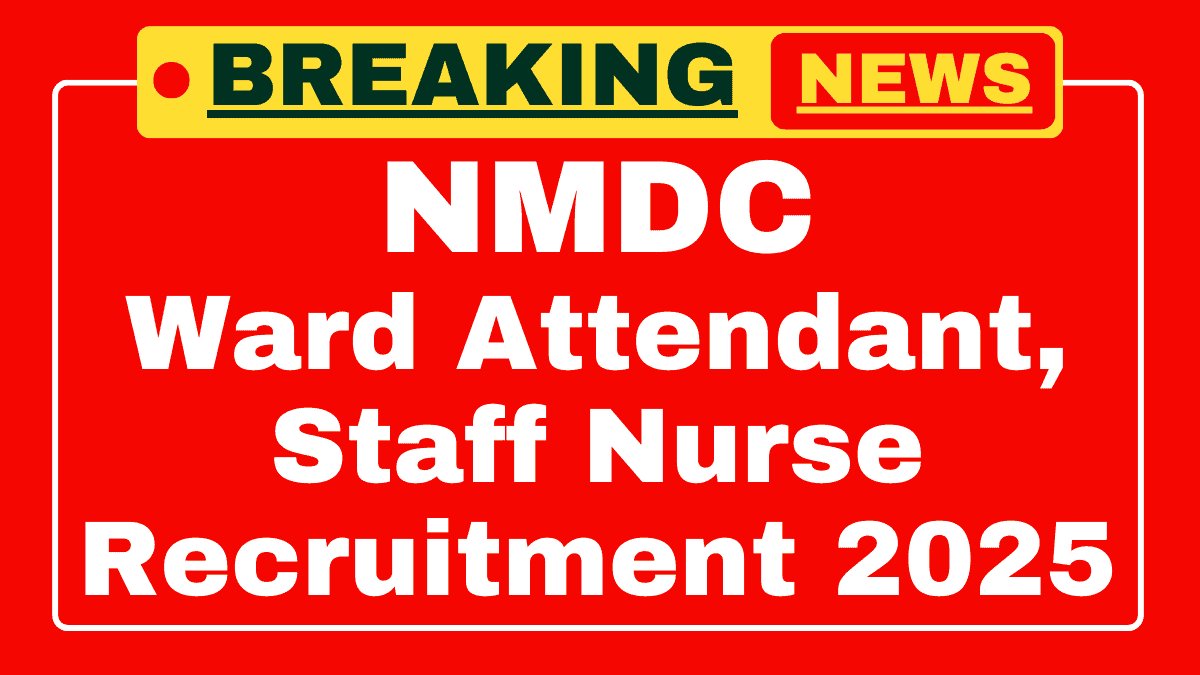 PlacementStore's tweet photo. NMDC Recruitment 2025  Walk in Interview for Ward Attendant, Staff Nurse and Other Posts

#PlacementStore #Attendant #nurses

https://t.co/lfYIn5ZMiF https://t.co/P5mbrJXSH4