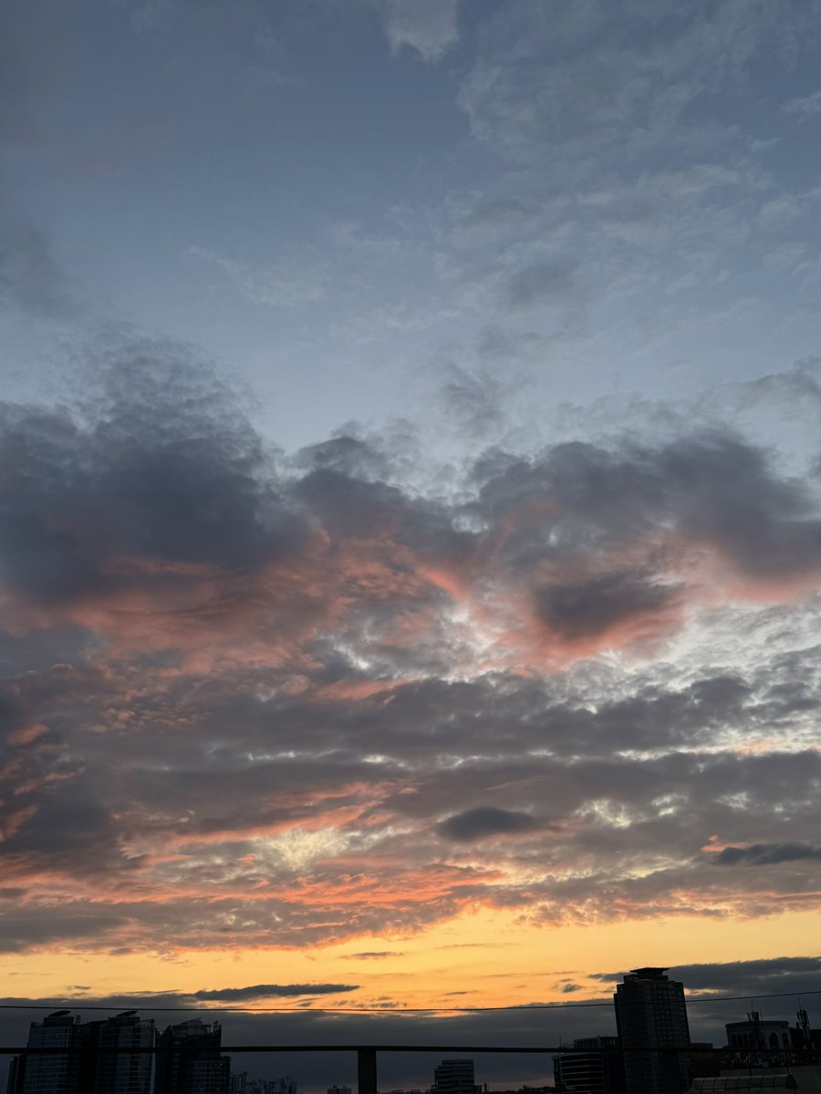 prettiest sky i have seen in a while