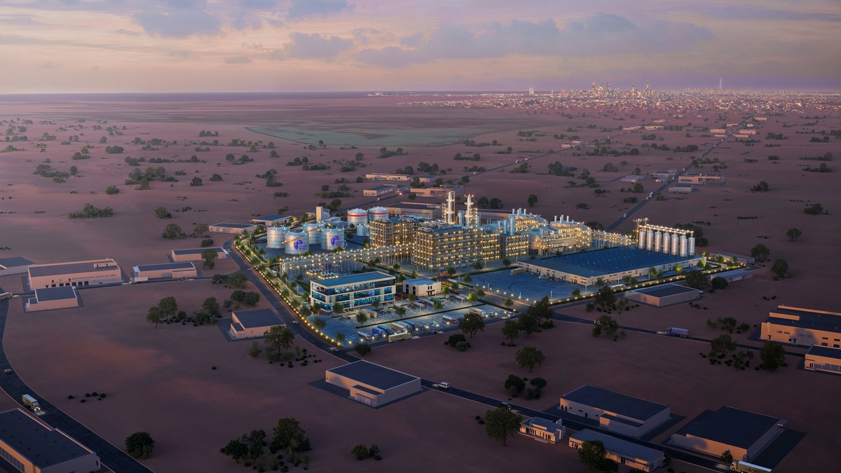 VisEngine_D_S's tweet photo. We are proud to be a part of this extremely important project! 🌎 
3D Visualization Project for World’s Largest Polylactic Acid Production Facility by Emirates Biotech ♻️ 

3D Visualisation: @VisEngine_D_S  

#pla #visengine #3dvisualization #render #bioplastic #3dvisualisierung https://t.co/b8PFmnJZh3