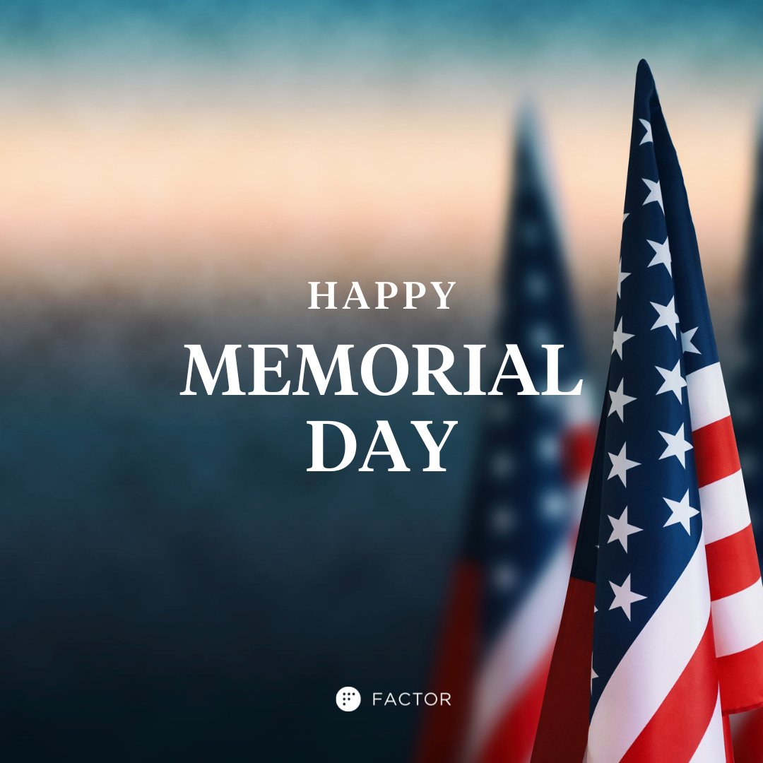 Happy Memorial Day to our US colleagues and clients! 

Today, we pause to remember and honor those who gave their lives in service to their country. We hope the day brings you time for rest and reflection with family and friends.