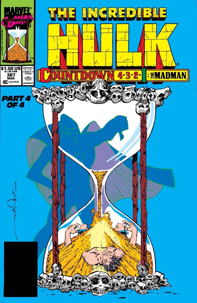 The_JPlan3's tweet photo. Daily Incredible Hulk Cover!: INCREDIBLE HULK (Volume 1) #367 #HulkSmash #MakeMineMarvel #Hulk
*COUNTDOWN: THE MADMAN! The Hulk, on the brink of death, battles The Madman! Featuring one of my favorite endings to a Hulk issue, this one's a must read!*
#RIPPeterDavid https://t.co/YlzcTvlhJK
