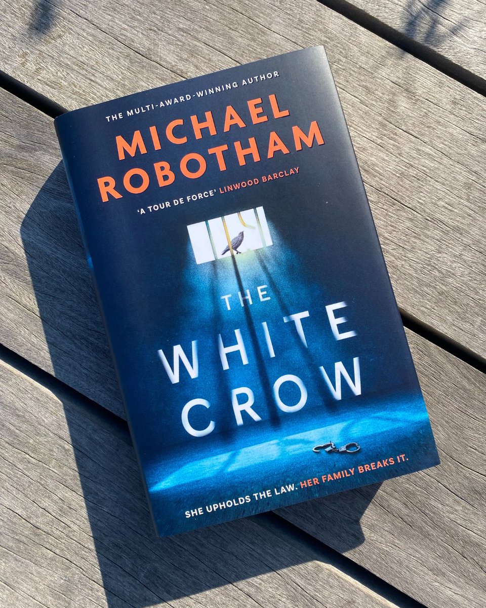 LittleBrownUK's tweet photo. She upholds the law. Her family breaks it. 

There's just one month to go until The White Crow, the new novel from bestseller @michaelrobotham is out and we're thrilled to be sharing an extract: https://t.co/sBXFQ75MEv

Pre-order your copy now: https://t.co/7ZaN7wbHR2 https://t.co/u5nVdvfq8l