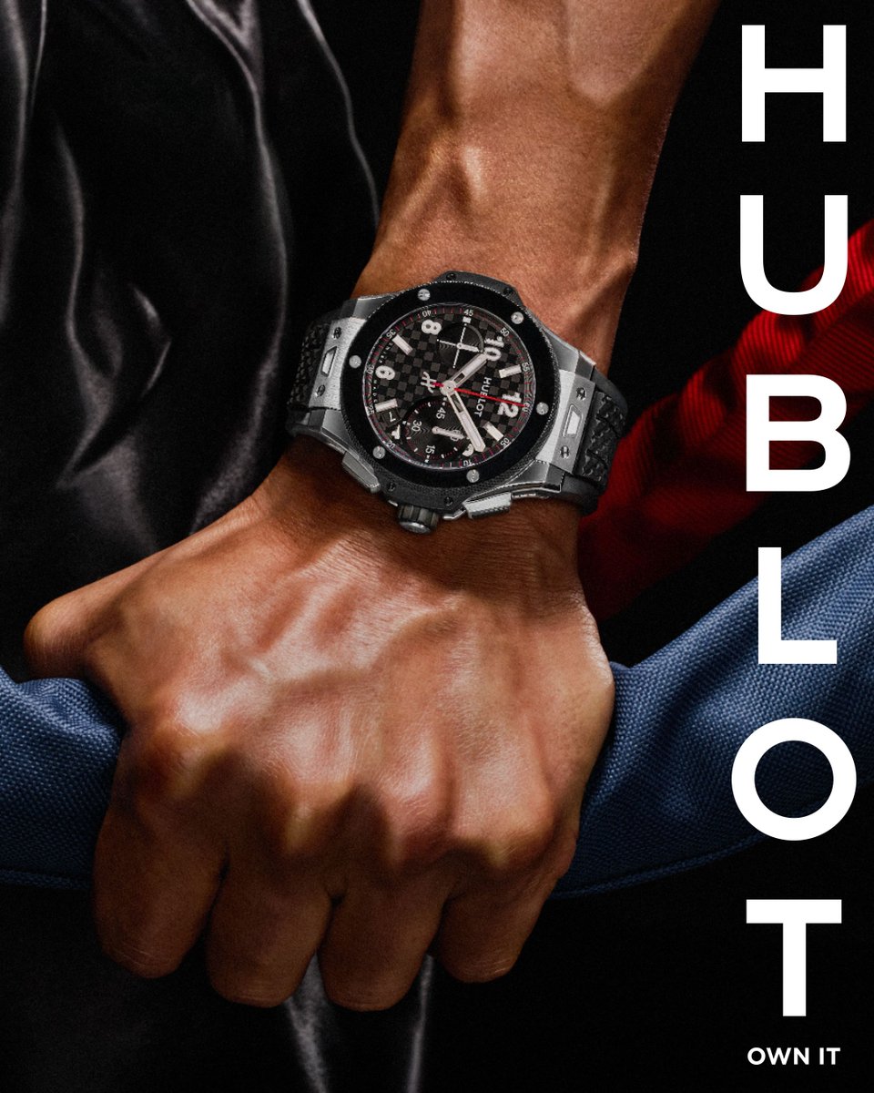 Never skip wrist day. #Hublot #BigBangAnniversary #OwnIt