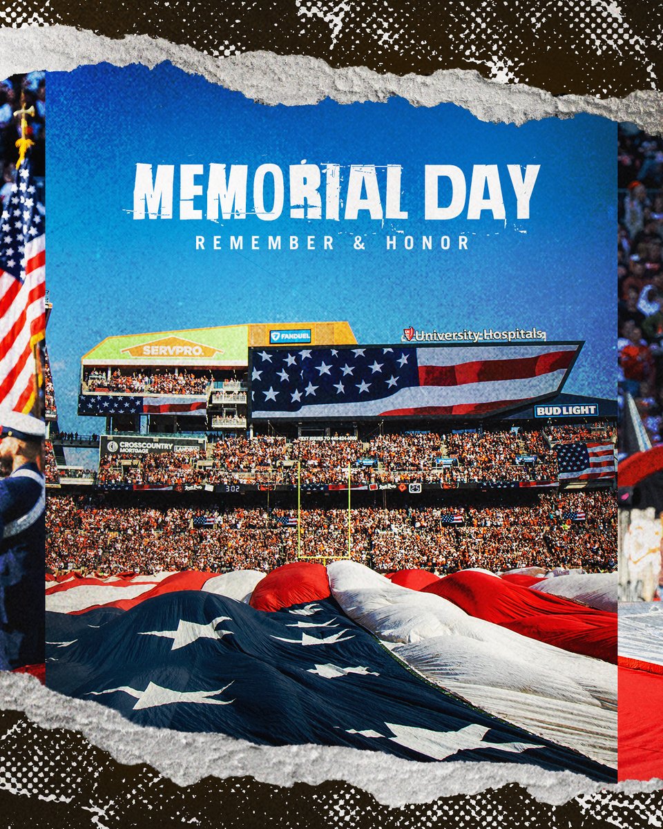 Honoring and remembering all those who made the ultimate sacrifice for our country on Memorial Day 🧡🤎
