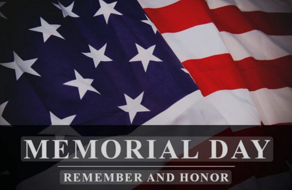 May we always remember and honor those who made the ultimate sacrifice in service of our country.