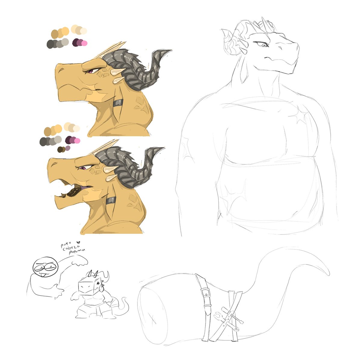 Se viene proyecto grande... yo y unos amigos artistas estamos planeando algo interesante, ya estamos en el diseño de personajes, tenemos ya una historia, solo falta tiempo para poder pulir las cosas ✋🗿✋. Opiniones de mi personaje? Se llama Zah'ak #furry