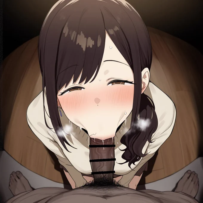 ニヤつきながらフェラするのスケベで好き