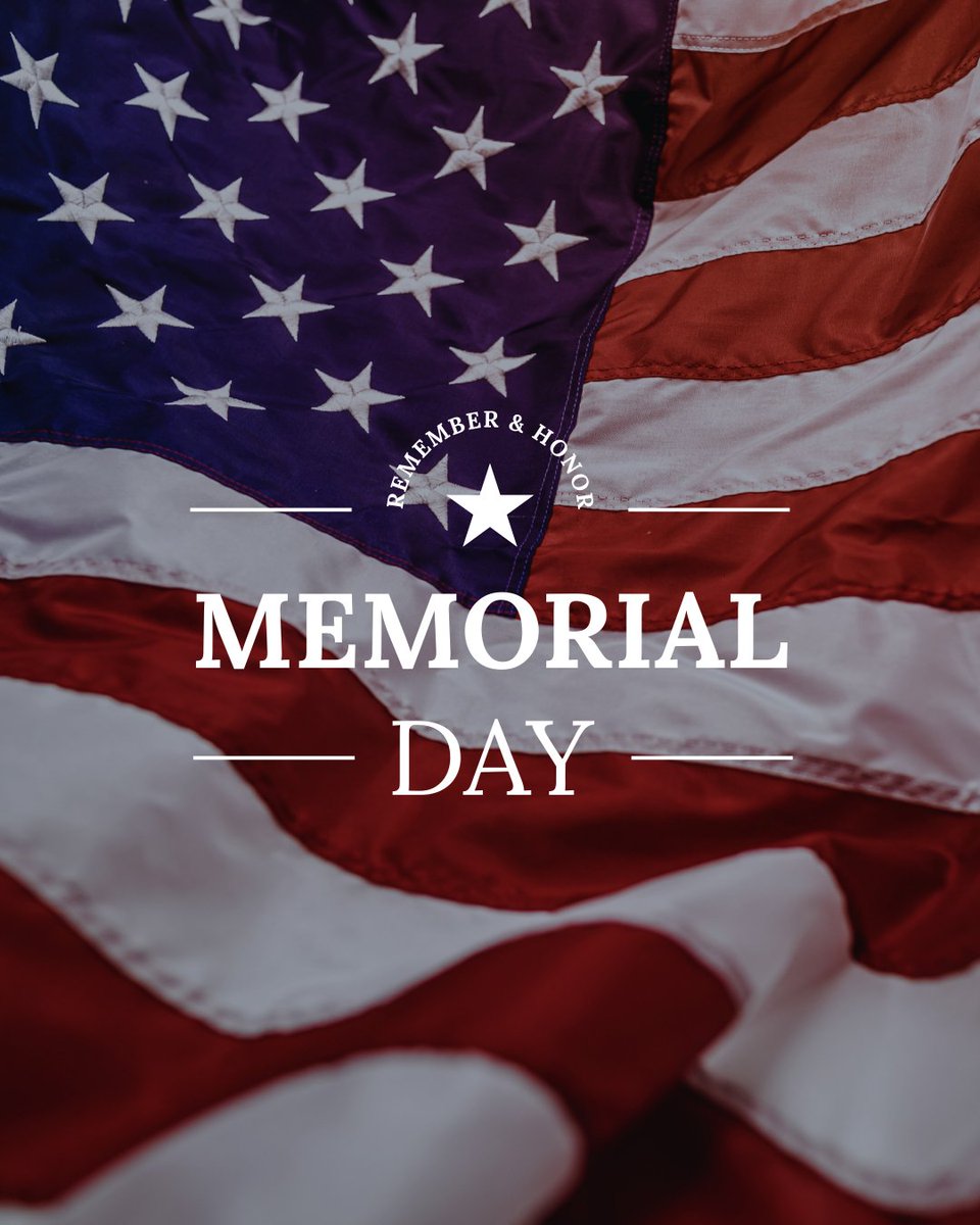 This Memorial Day, we honor and remember the brave men and women who gave their lives in service to our country. 🇺🇸

Please note: All Cumberland University offices will be closed on Monday, May 26, in observance of the holiday. Offices will reopen on Tuesday, May 27 at 8:00 A.M.